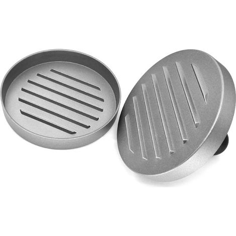Moule à Hamburger Antiadhésif en Alliage Zinc-Aluminium pour Préparation de Steaks Hachés (1/5)