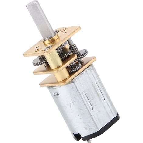 Neuer N20 DC3V 6V 12V 50-2000RPM Drehzahlreduzierungs-Gleichstrommotor mit Metallzahnrädern (1/5)