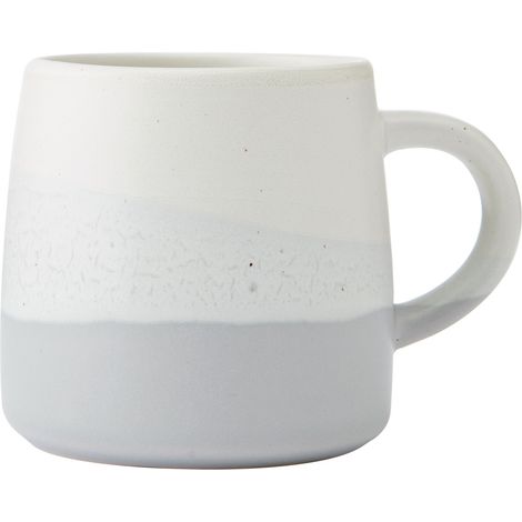 Mikasa grau reaktive Glasur Becher, 400ml