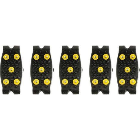 Crampons Glace - Traction Neige et Glace - Pour Chaussures et Bottes - 5 Pièces (1/4)