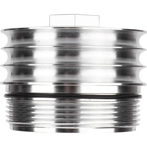 Boîtier de refroidissement de filtre à huile moteur, alliage d'aluminium argenté de remplacement pour série 3 4 330i N20 N54 N55 F30 2.0T (1/5)