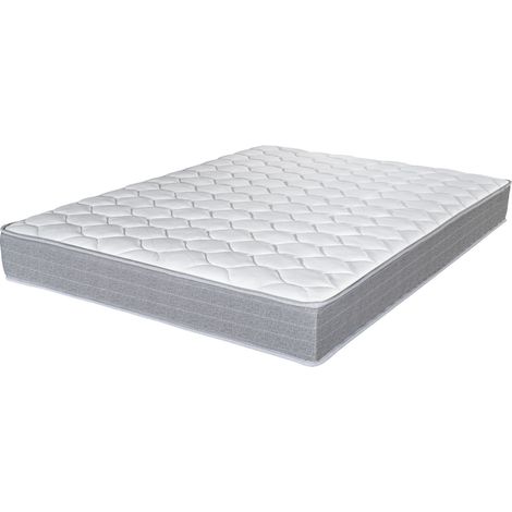 Matelas à ressorts ensachés 140x190x21 cm soutien ferme - REALY
