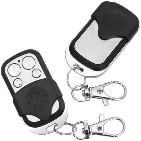 Green Mobility-Telecommande Universelle Portail, 2pcs Porte Clés Universel sans Fil Voiture Garage Portetélécommande 433 MHz clonage Clé 4 Boutons (1/5)