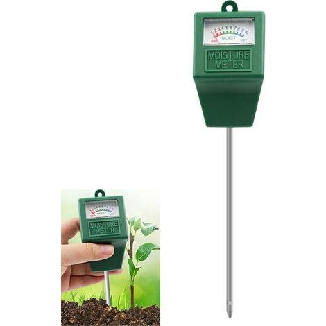 Batterieloser Bodenfeuchtigkeitstester mit Metallsonde für drinnen und draußen, Pflanzen und Blumen (1/5)