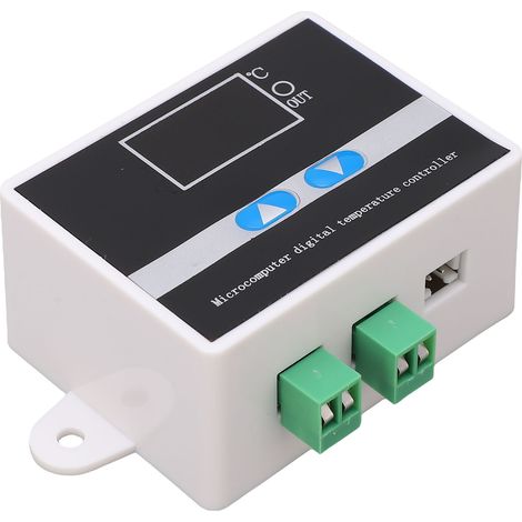 Digitaler Temperaturregler in kompakter Größe mit hochpräzisem Temperaturfühler für Aquarien, AC110–220 V, 1500 W (1/5)