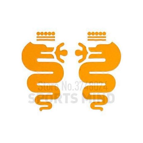 autocollants de style de voiture en vinyle, pour Alfa Romeo Giulia Stelvio 159 147 156 Giulietta Duetto GT, accessoires de voiture, autocollants Automobiles (1/5)