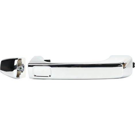 Poignée de porte extérieure auto 1253074667 Capuchon d'extrémité de poignée de remplacement pour Hummer H3 H3T chromé électrolytique (1/5)