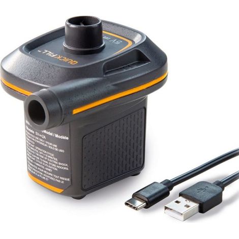 Gonfleur USB - 5 V - Pour Accessoires Gonflables - Compact et Portable - 2 Embouts Inclus (1/5)