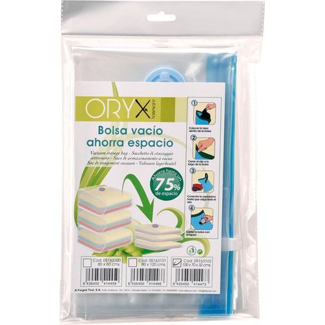 ORYX Bolsa Vacio Ahorra Espacio 100x70x32cm