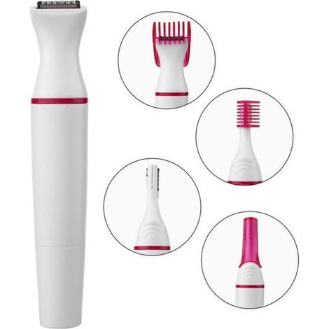 Épilateur électrique rechargeable pour le visage, idéal pour les sourcils, pour femmes et jeunes filles. (1/5)
