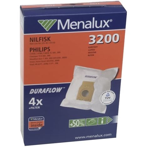 Menalux - staubsauger beutel synth philips oslo visio n kompakt-3200 - 9001961490 - 7321429394956