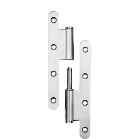 Cyslmuk – Charnière arrondie amovible en acier inoxydable 304 – Dimensions 140x60x2.5mm – Pour portes lourdes – Capacité 25 kg (1/5)