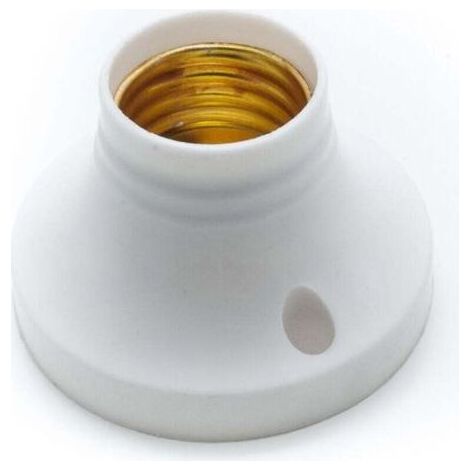 Douille E27 - Pour Applique Murale - Compatible LED Et Incandescence - Puissance Max 60 W - Diamètre Base 6,3 Cm - IP20 - 1 Pièce (1/2)