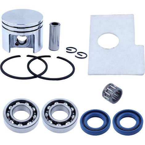 Moteur Pistons Vilebrequin Joint Roulement Filtre à air Ensemble pour tronçonneuse Stihl MS180 MS 180 018 Pièces de rechange 38 mm (1/5)