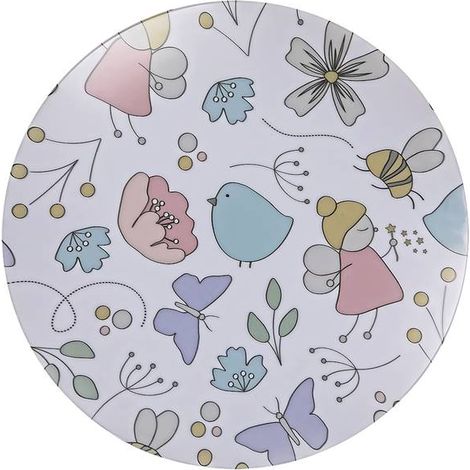 Plafonnier enfant LED 24W 38cm blanc Rabalux Hanka (1/5)