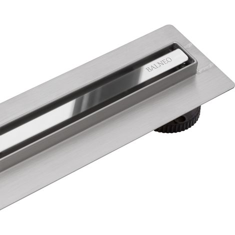 Caniveau linéaire Slim&Low ProLine Miroir Argent 80 cm Miroir Chrome