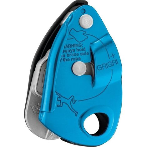 Petzl Dispositivo de aseguramiento Grigri+ - azul