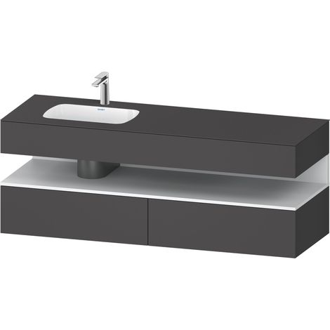 Duravit Collection One lavabo à encastrer avec meuble sous-vasque (1/2)