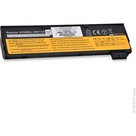 NX - Batterie ordinateur portable compatible Lenovo 11.1V 5200mAh - 12150014612 (1/3)