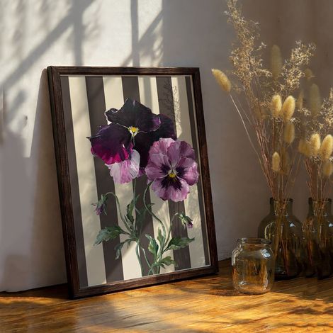 Cuadro Megatilo, Estructura de Madera Noble, 33x48h cm Multicolor (1/4)