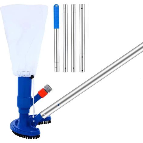 Brosse De Nettoyage - Perche Télescopique 1.5m - Pour Piscine Spa étang - Ensemble Complet (1/5)