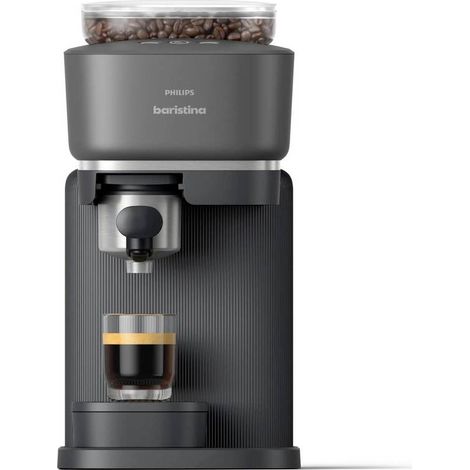 Philips Baristina BAR300/60 Black Macchina Espresso Nero (1/5)