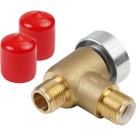 Clapet anti-retour en laiton pour camping-car, brise-vide, anti-reflux, pour camping-car, améliore l'eau douce, filetage mâle NPT 1/2 pouces (1/5)