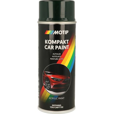 PEINTURE ACRYLIQUE KOMPAKT 44555 VERT BRILLANT 400ML MOTIP