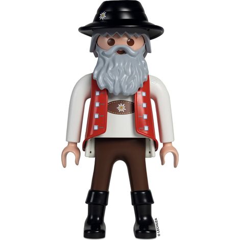 Lechuza Dekofigur Playmobil Senner 60 cm Gartenzwerg