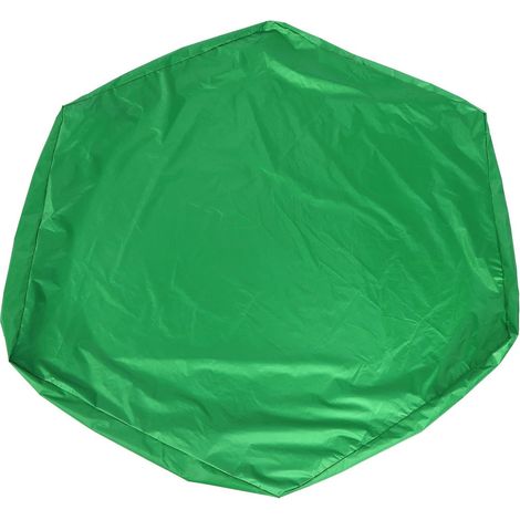 Housse de Bac à Sable Extérieure avec Cordon de Serrage Protecteur de Piscine pour Bac à Sable Hexagonal Imperméable, Protection Solaire Robuste en Polyester Résistant aux Déchirures pour (1/5)