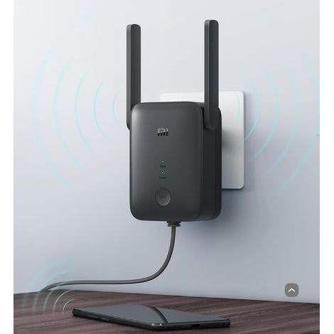Extender Pro WiFi Range Amplificateur de signal WiFi Répéteur WiFi longue portée pour la maison Amplificateur puissant pour la couverture mobile Noir (1/5)
