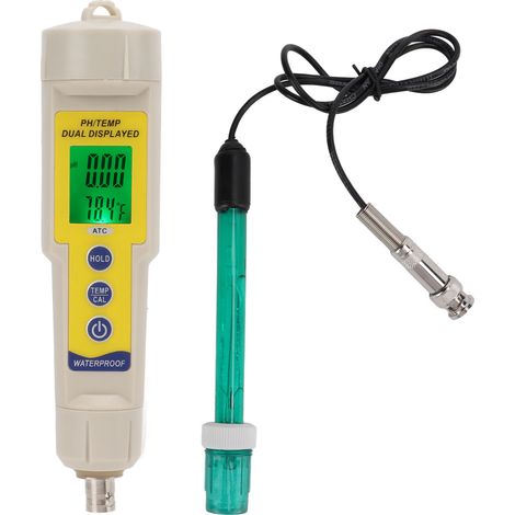 PH-035HB pHmètre étanche haute précision, testeur de pH et température pour purificateur d’eau domestique (1/5)