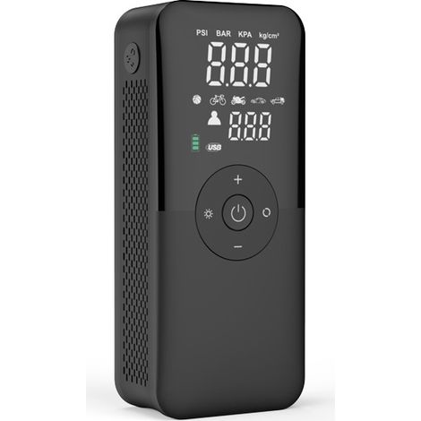 Gonfleur de pneus rechargeable pour motos et vélos (1/5)