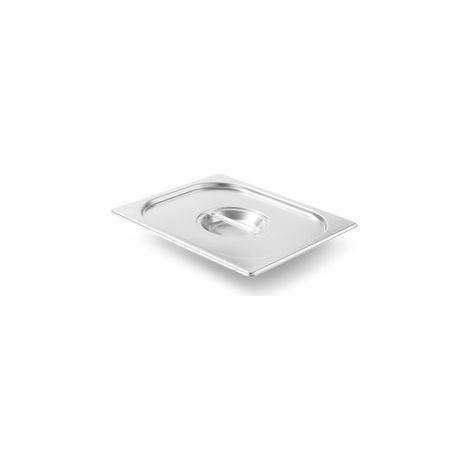 Tapa de acero para contenedor Kitchen Line GN 1/4 - Hendi 806852