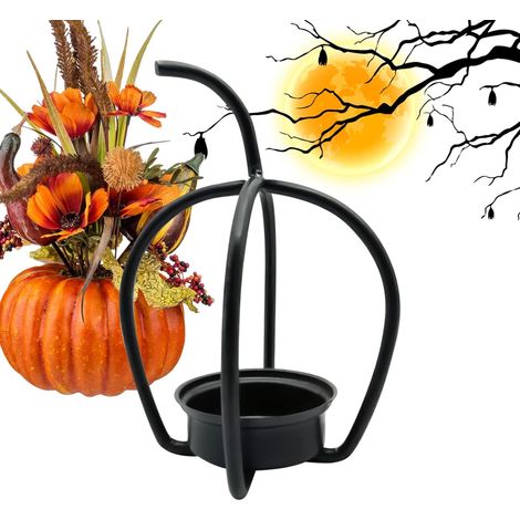 Bougeoir en Forme de Citrouille – Décoration de Thanksgiving – Chandelier décoratif pour Appartement, Balcon, hôtel, présentoirs de Table, banquets (1/5)
