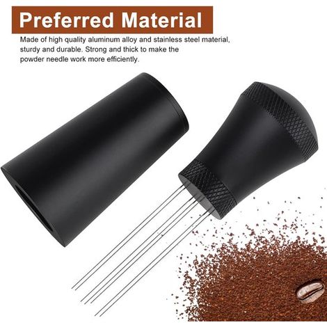 1 Stück Espressoverteiler Kaffeeverteiler Kaffeetamper und spender Kaffeetamper-Set Kaffeetamper für langsames Brühen Kaffeezubehör Kaffeezubehör (1/5)
