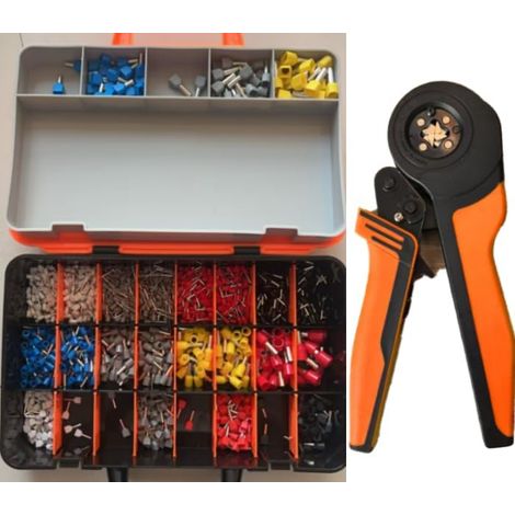 Kit d'outils de sertissage 16-4, 1280 pièces