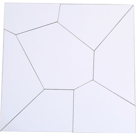 Jeffergarden Miroir moderne en acrylique, nouveau papier peint amovible, Art Mural pour salle à manger (1/3)