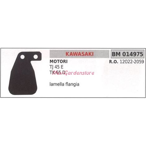 Lamella Flangia termica KAWASAKI decespugliatore TJ 45E 014975