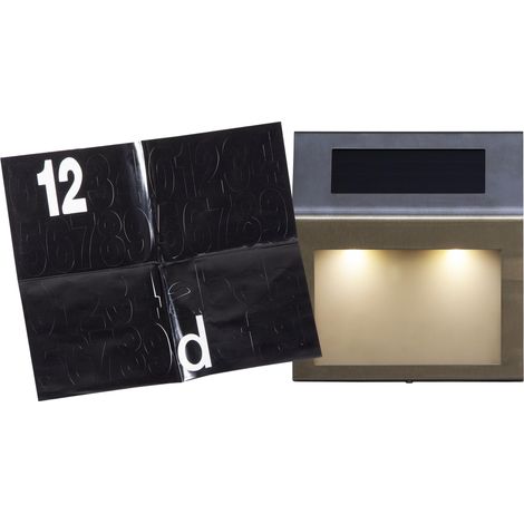Star Trading Lampe solaire pour numéro de maison Wally (1/5)
