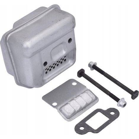 KIT COMPLETO DI VITI, DADI E GUARNIZIONE PER MARMITTA STIHL 017 018 MS170 MS180 TEDESCO