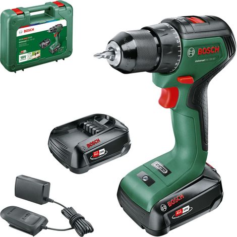 Perceuse-visseuse sans fil UniversalDrill 18V-60 (2 batteries 2,0 Ah, système 18 V, dans coffret de transport) (1/5)