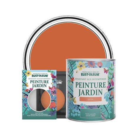 Peinture Jardin, Finition Satinée - Thé Chaï (1/3)