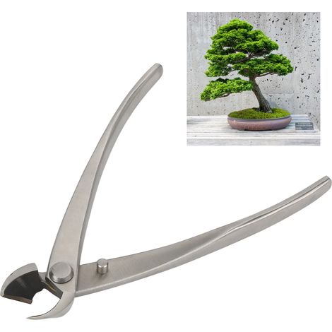 Pince coupante diagonale en acier inoxydable de 165 mm pour la mise en forme haut de gamme des bonsaïs (1/5)
