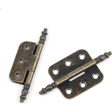 10 charnières anciennes 7035 mm pour portes de placard vintage, hauteur 6 pouces, DXGHC (1/5)