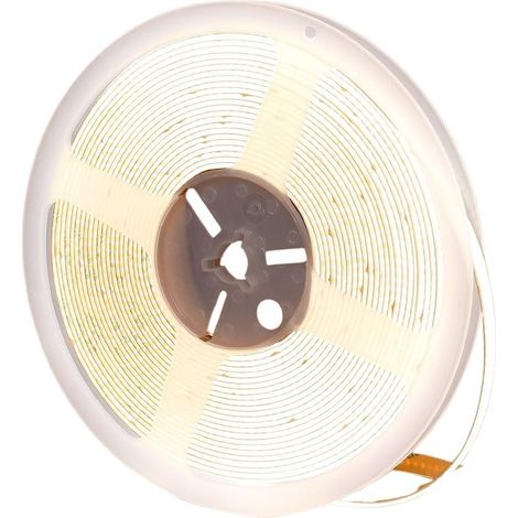 Striscia LED COB 24V Dimmerabile 10m IP20 Bianco caldo Naturale Freddo con Trasformatore 200W Bianco Naturale (1/5)