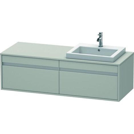 Duravit Ketho Konsolenwaschtischunterbau wandhängend, (1/5)