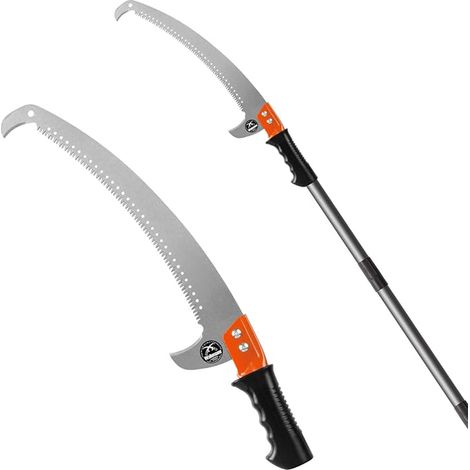Pole Saw for Tree Trimming Stainless Steel Pole Extender Pole Saw with Blade for Brush Cutter Branches Pole Pruning Shears (1/5)