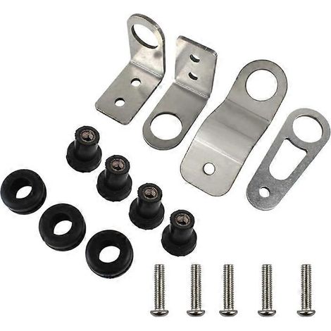 Kit de support de radiateur à boulonner, accessoires de remplacement pour moteur K-Swap série K (1992-2000) de Honda Civic. Installation facile. (1/5)