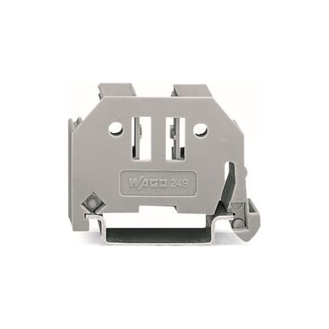 Verrou d'extrémité pour rail DIN TS 35 10 mm 249-117 /25 pièces/